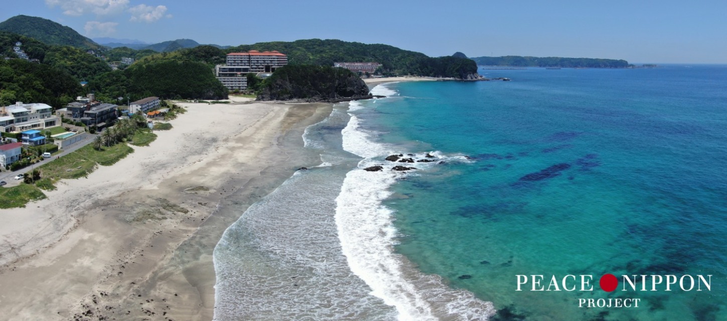 入田浜 Iritahama Beach Shimoda City Shizuoka Pref Japan Peace Nippon Project