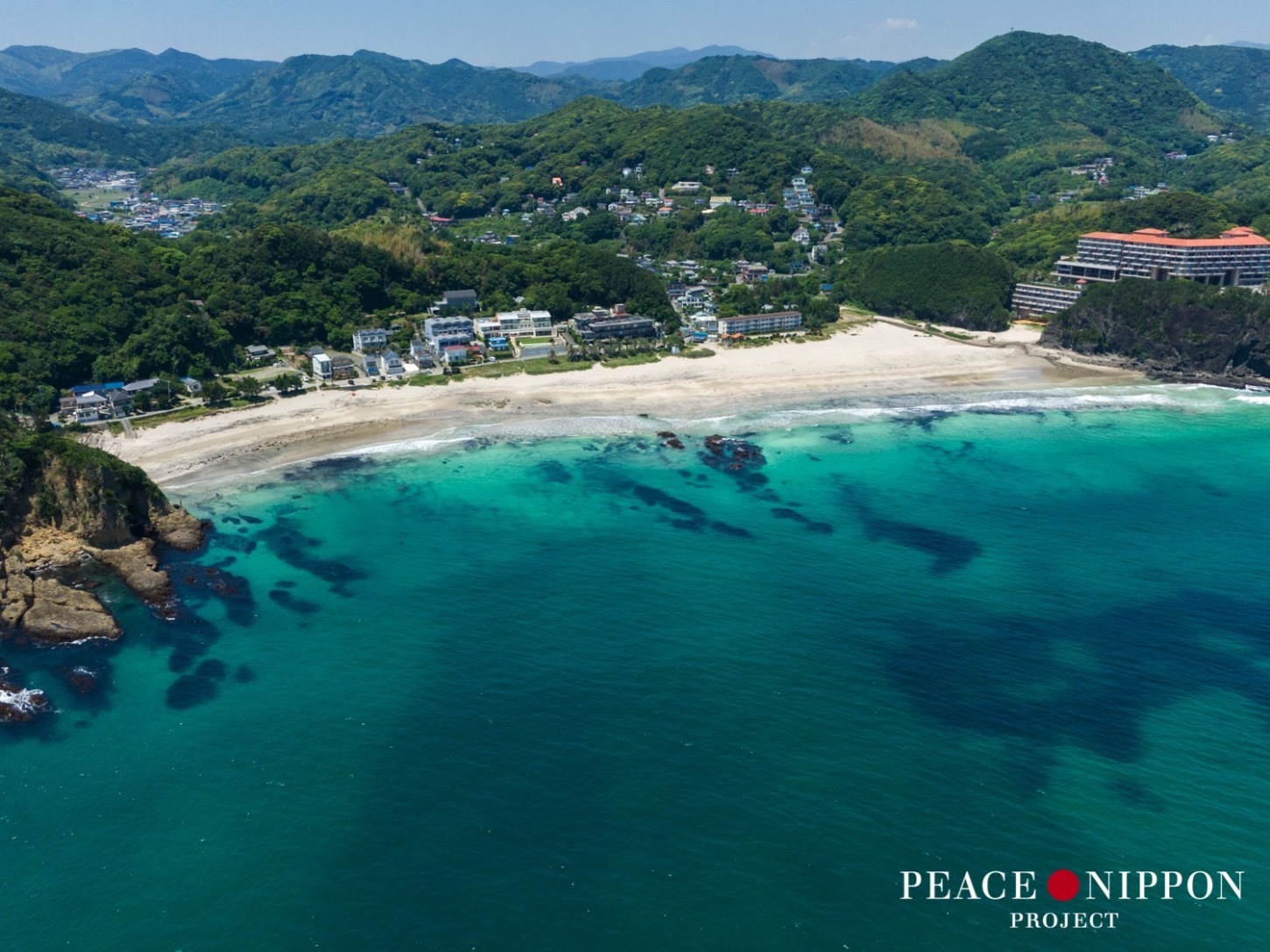 入田浜 Iritahama Beach Shimoda City Shizuoka Pref Japan Peace Nippon Project